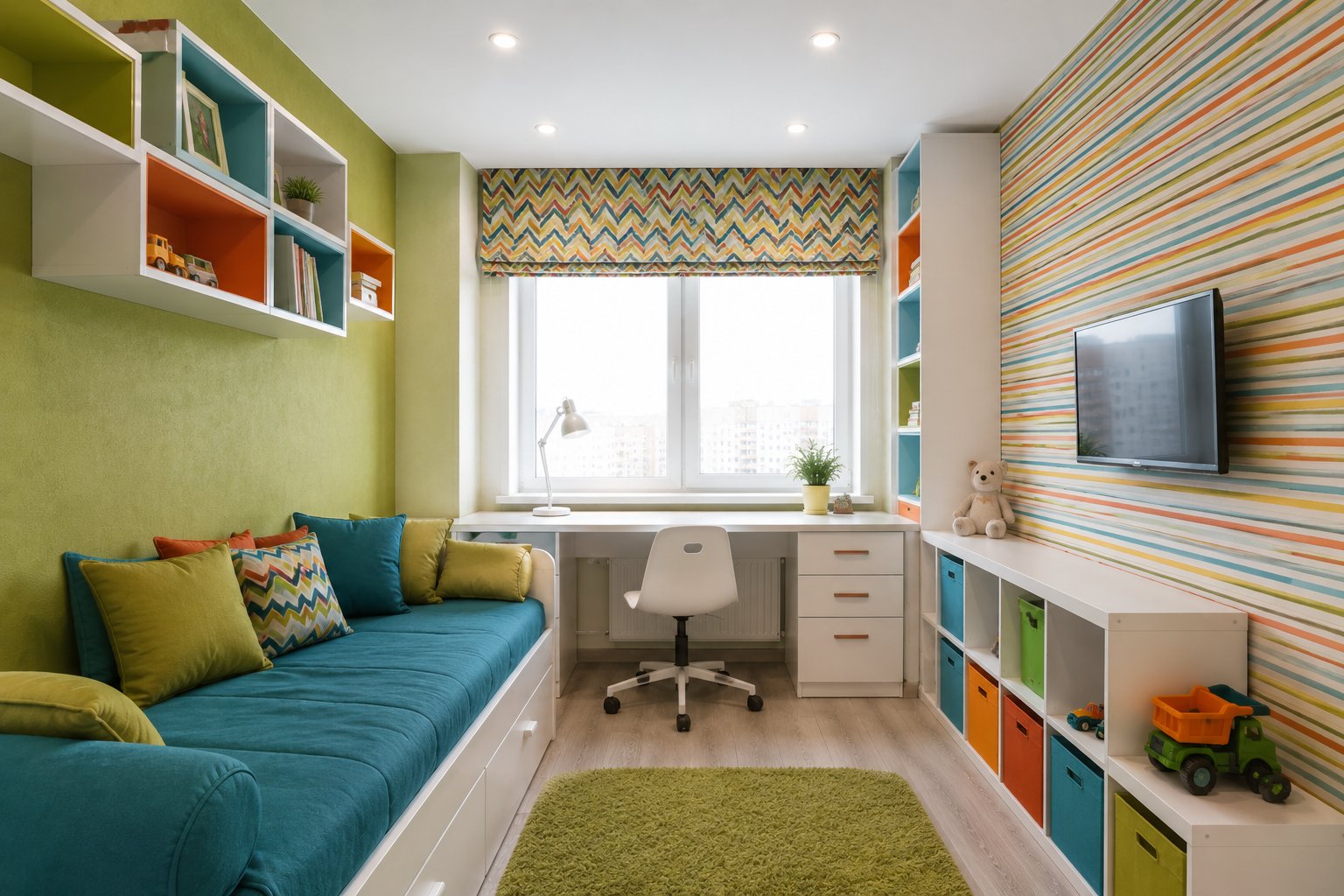 Яркая отделка
